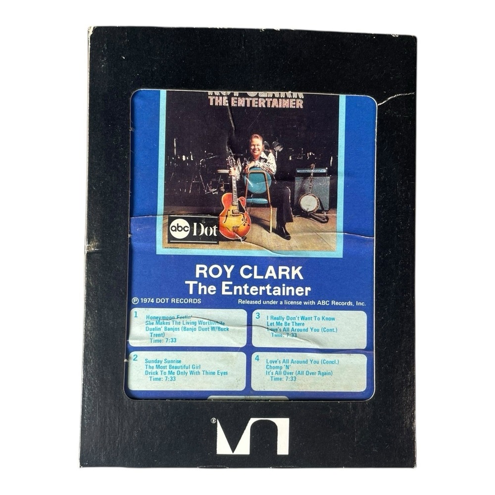 Roy Clark The Entertainer 8- Track